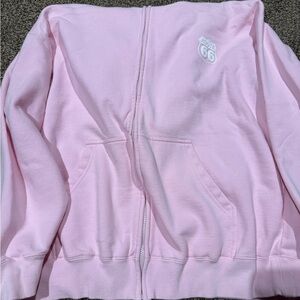 Route 66 womans Light Pink Hoodie
